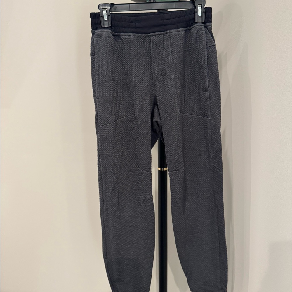lululemon athletica Charcoal Jogger Sweatpants with Tapered Leg